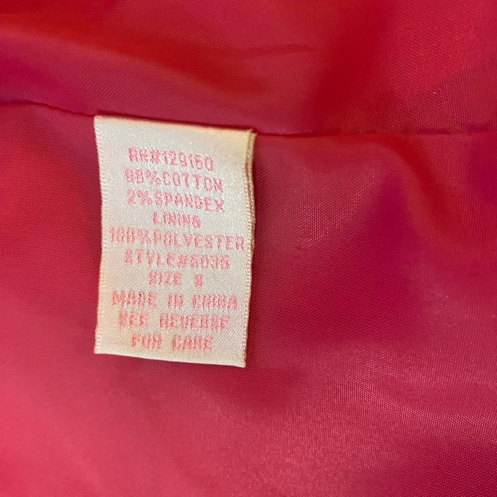 Pink Jacket Size Small Cropped Zip - Picture 12 of 13